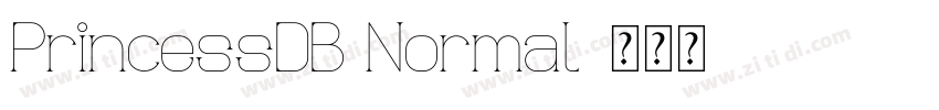 PrincessDB Normal字体转换